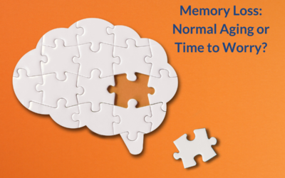 Memory Loss: Normal Aging or Time to Worry?